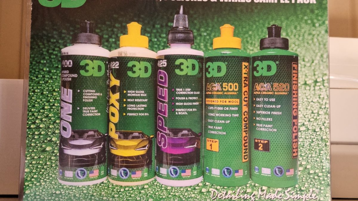 3D® One Hybrid Compound & Polish - 3.78L