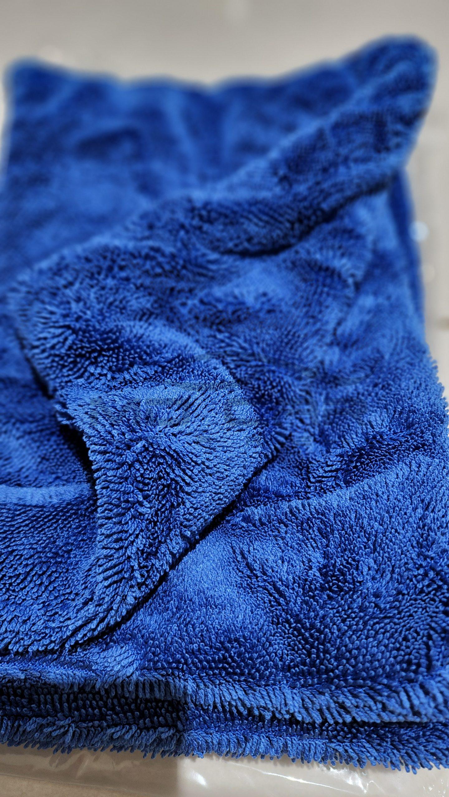 Twisted Loop Drying Towel Blue 40cmx60cm