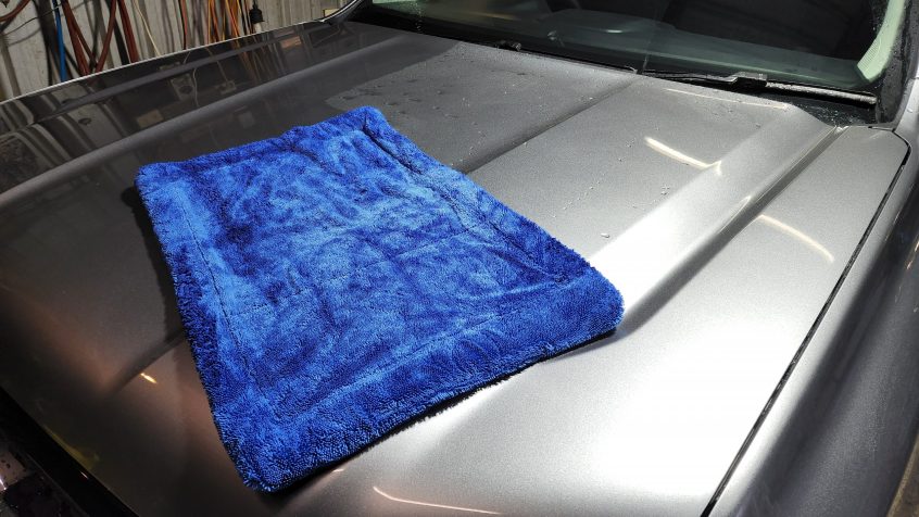 Twisted Loop Drying Towel Blue 40cmx60cm