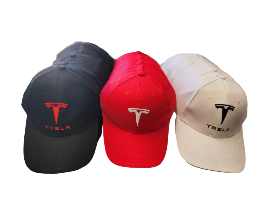 Tesla Cotton Hat Red
