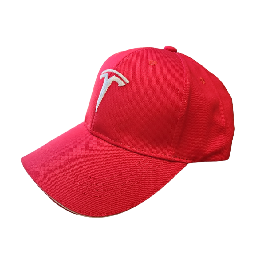 Tesla Cotton Hat Red