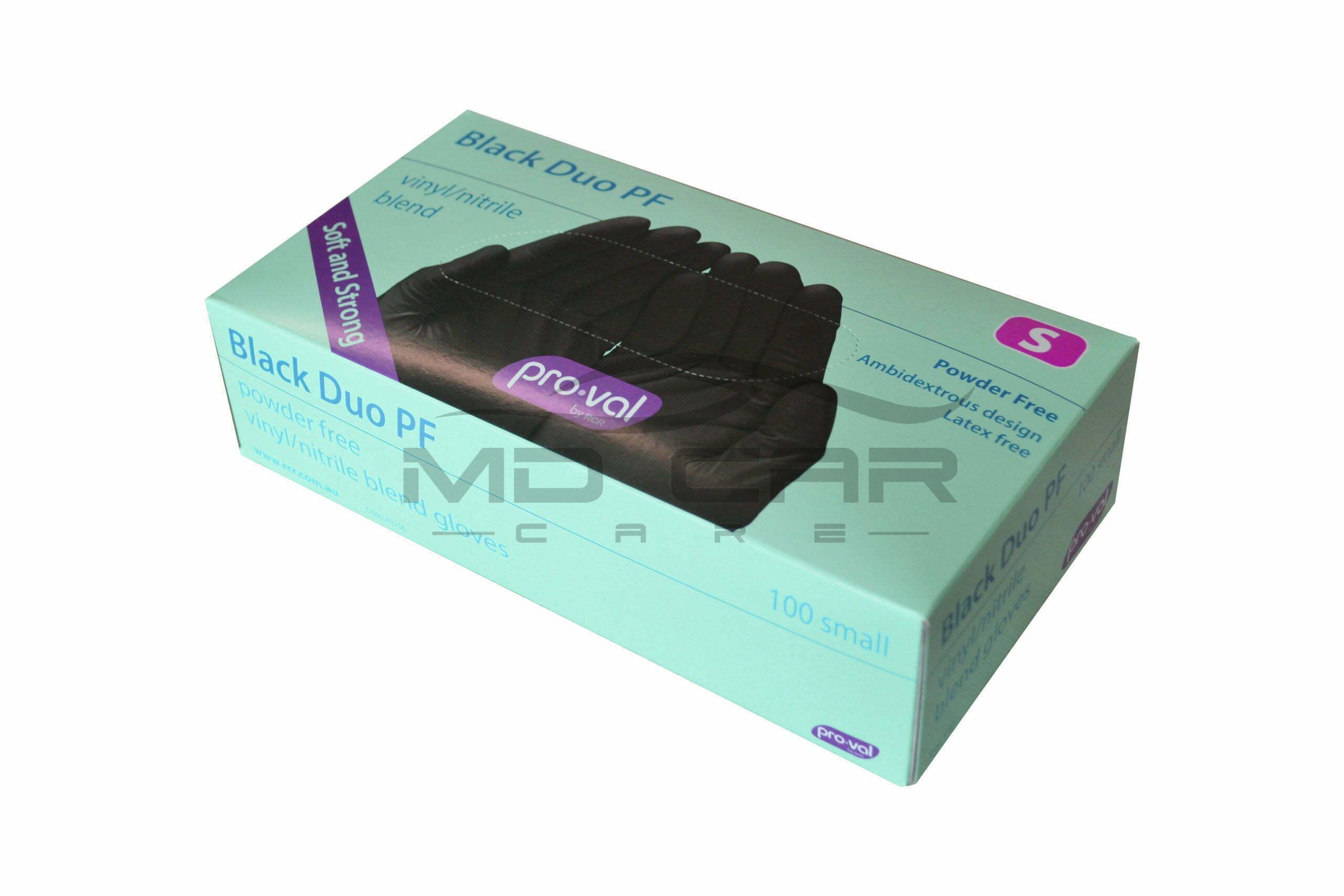 Black Duo PF - Vinyl and Nitrile Gloves