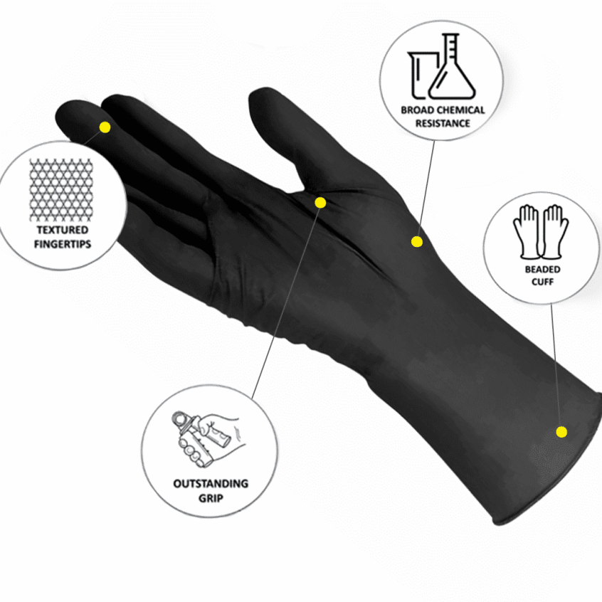 Nitrile Blax PF – Nitrile Disposable Gloves