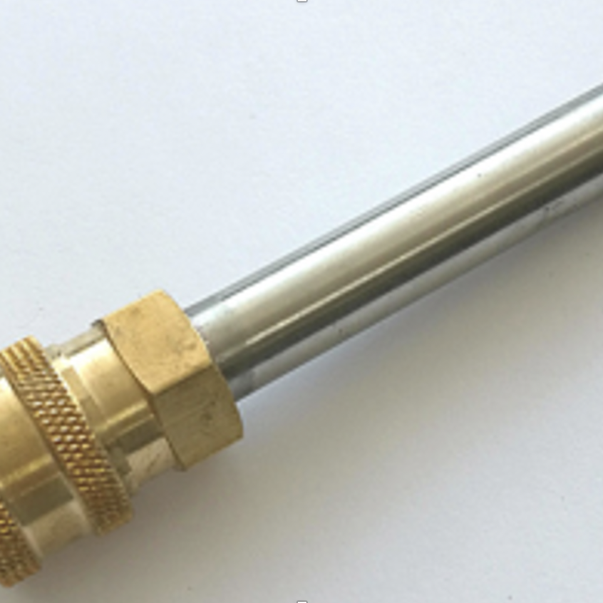 1/4" Thread to 1/4" Quick Connect Adapter Brass/SS