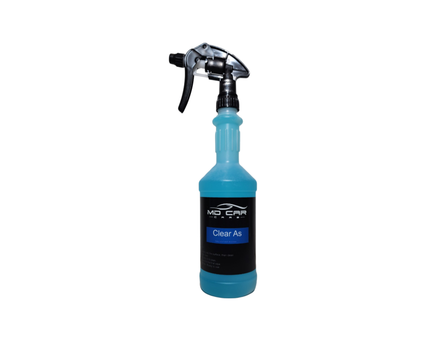 MD Car Care Clear As 750ml glass cleaner