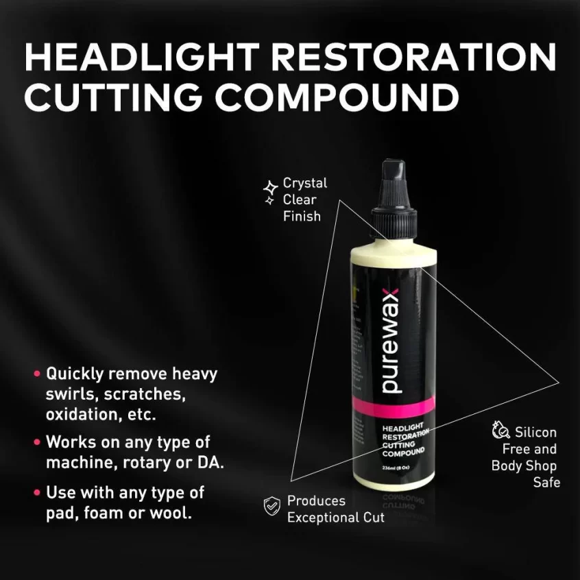 Purewax Headlight Restoration Kit