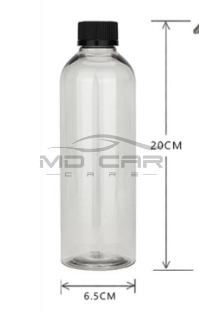 Clear Bottle 500ml With Lid