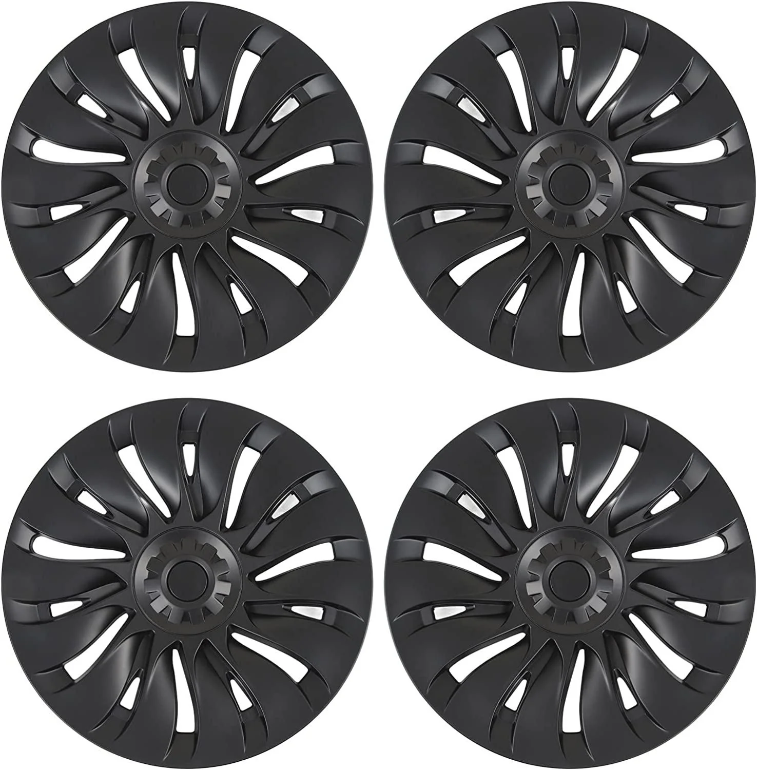 19‘’ Turbine Symmetrical Wheel Covers For Model Y