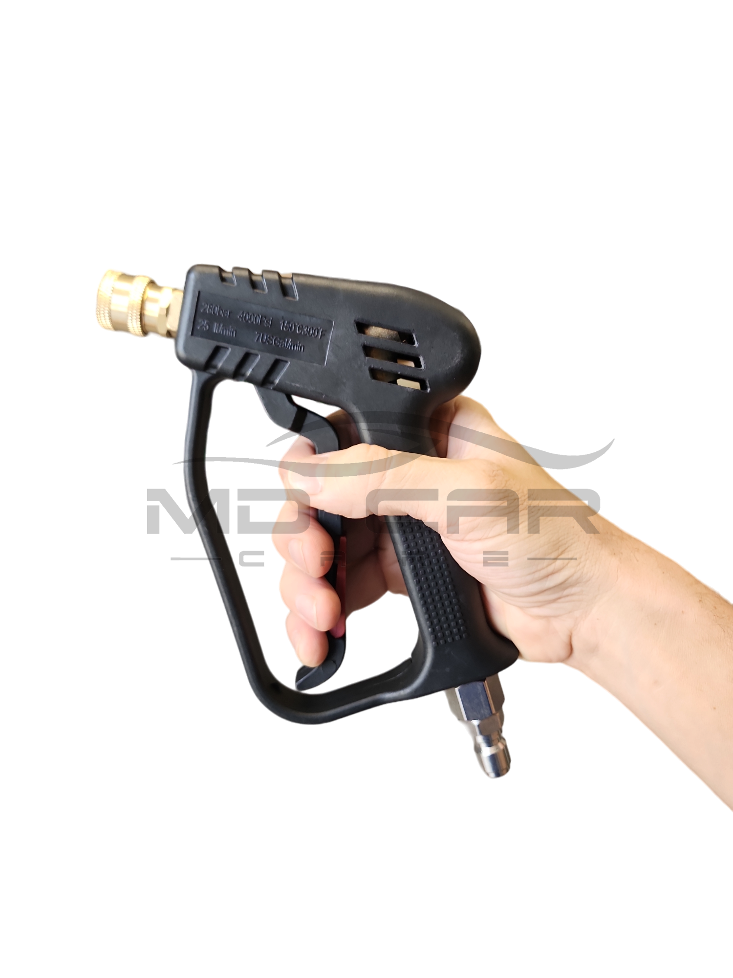 budget Short Pressure Washer Gun With Swivel Quick Release