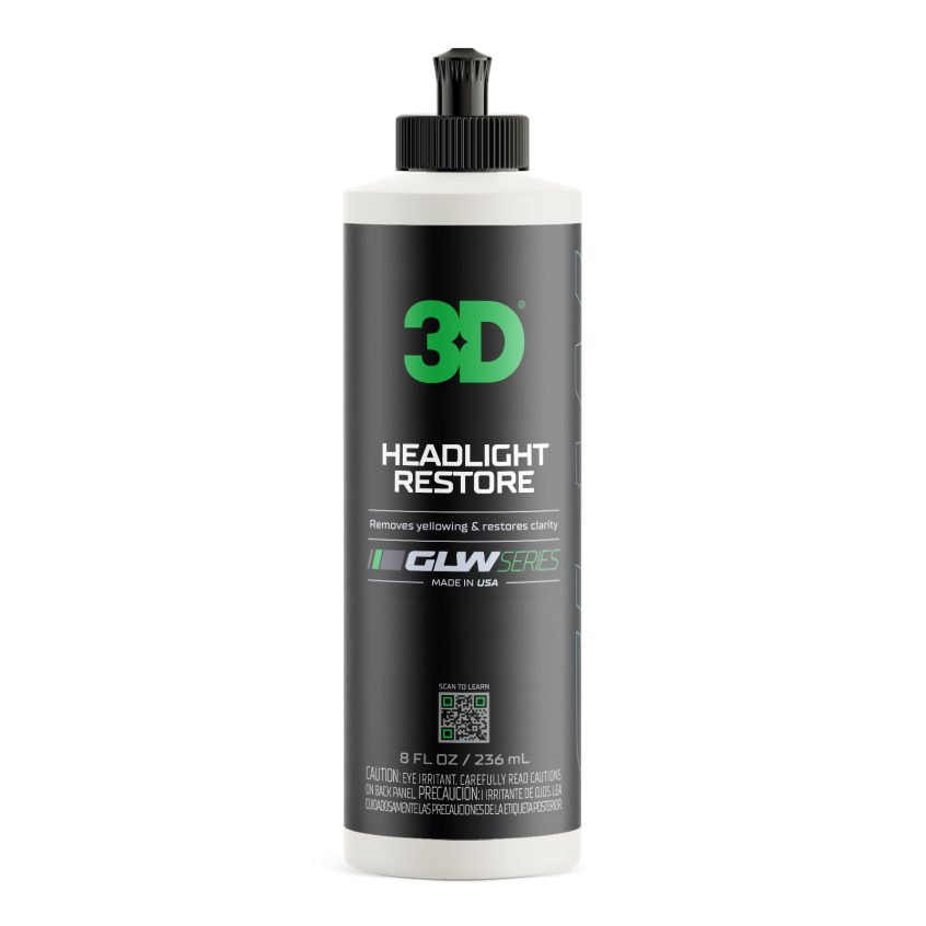 3D GLW Series Headlight Restore 236ml