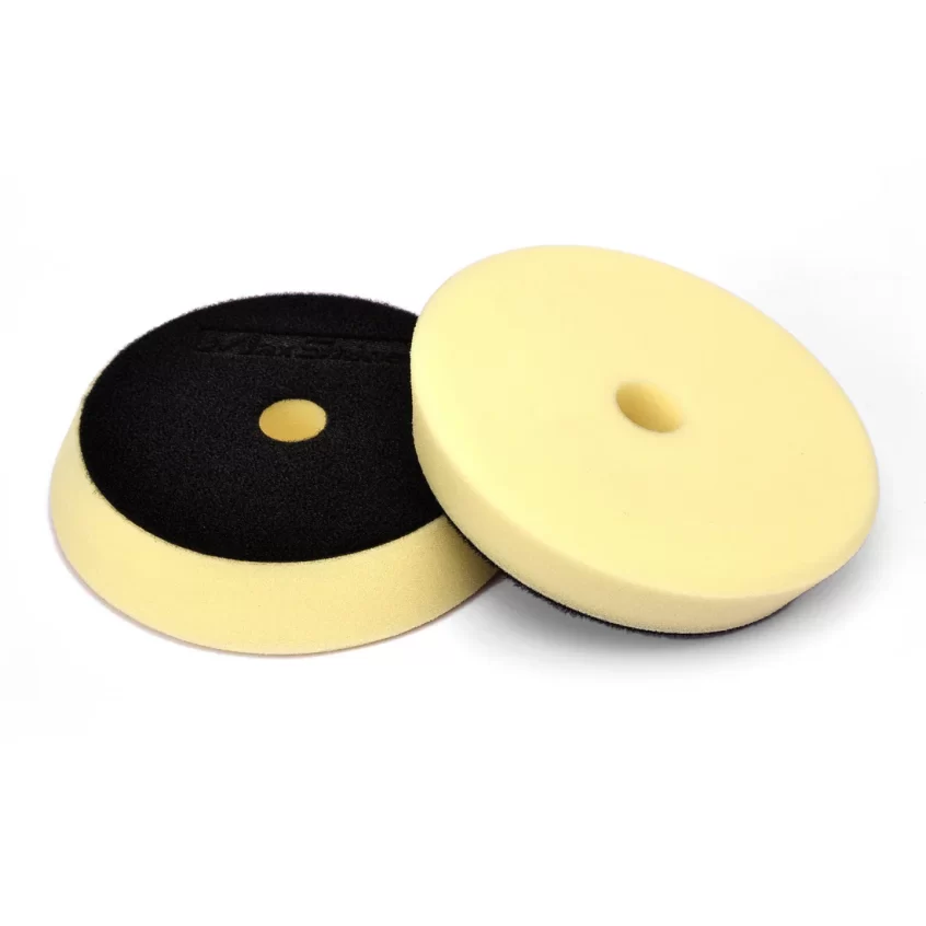 Maxshine High Pro Yellow Foam Polishing Pad - 5 Inch German Foam